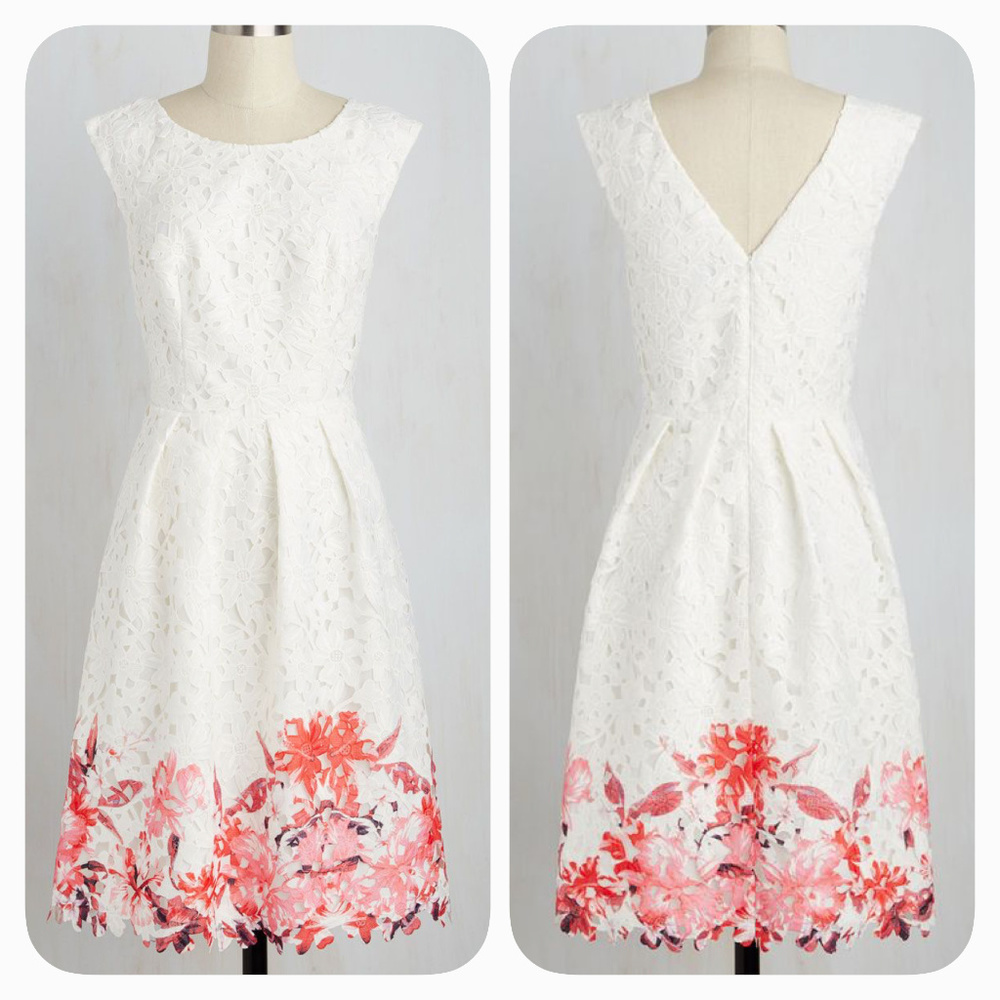 NWOT Modcloth Flirty for Eternity lace dress - Picture 2 of 8